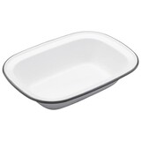 Kitchencraft Enamel oblong pie dish 22cm Kitchencraft Enamel oblong pie dish 22cm