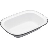Kitchencraft Enamel oblong pie dish 26cm Kitchencraft Enamel oblong pie dish 26cm