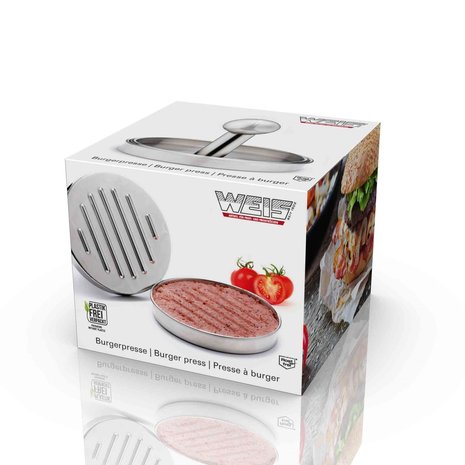Weis Stainless steel hamburger press Weis Stainless steel hamburger press