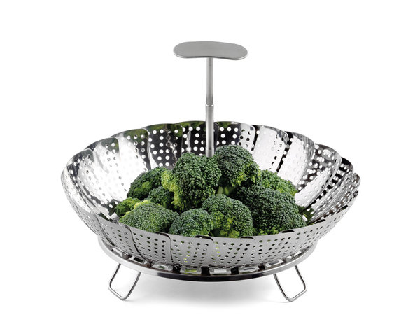 Weis Vegetable steamer 12-23cm with extendable handle Weis Vegetable steamer 12-23cm with extendable handle