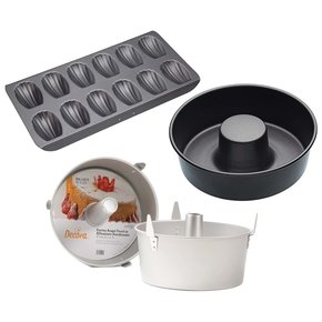 Madeleines, savarins, angel food