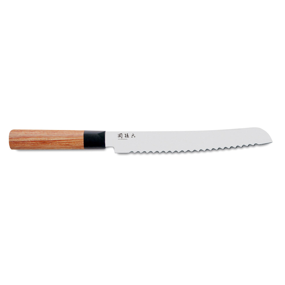 Kai Seki Magoroku Redwood bread knife 22,5cm