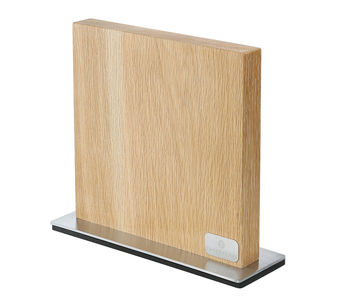 Zassenhaus Magnetic knife block oak Zassenhaus Magnetic knife block oak