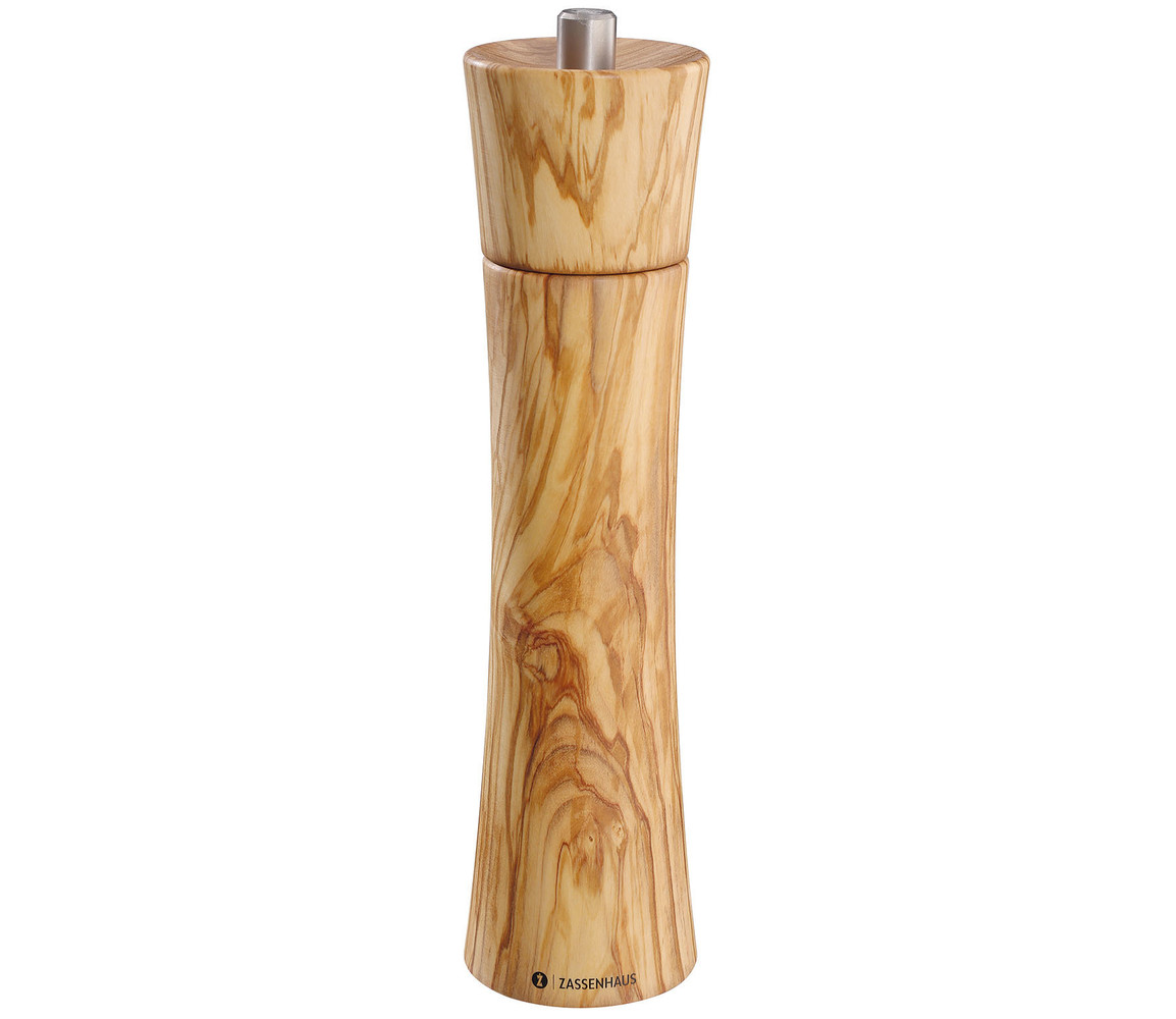 Zassenhaus Frankfurt salt mill olive wood 24cm Zassenhaus Frankfurt salt mill olive wood 24cm