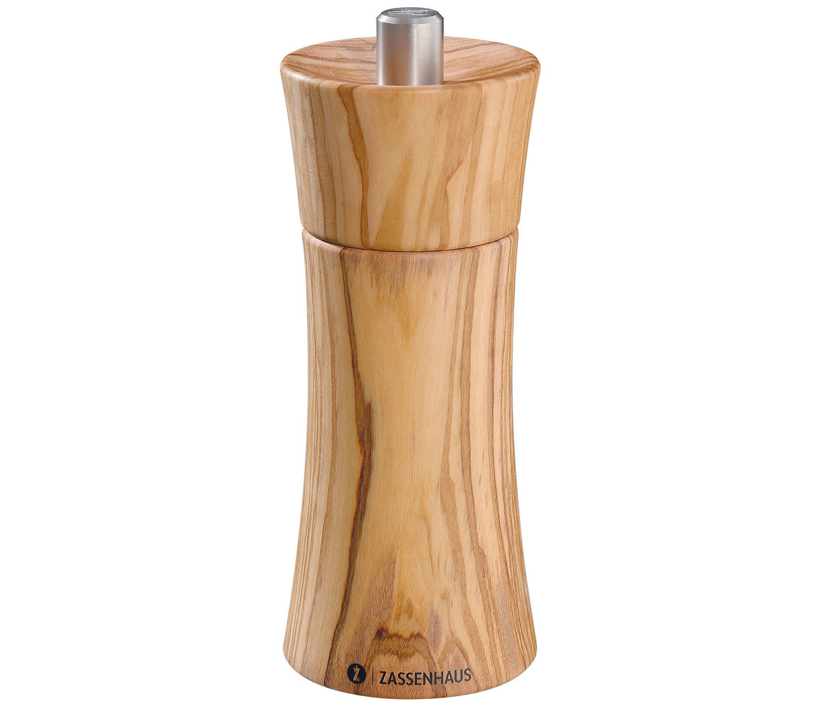 Zassenhaus Frankfurt pepper mill olive wood 14cm Zassenhaus Frankfurt pepper mill olive wood 14cm