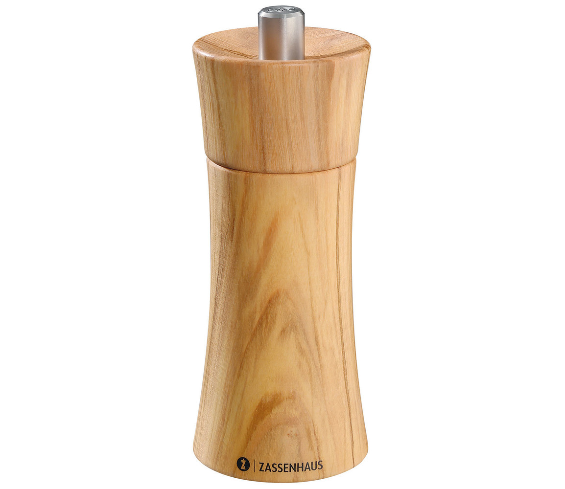 Zassenhaus Frankfurt salt mill olive wood 14cm Zassenhaus Frankfurt salt mill olive wood 14cm