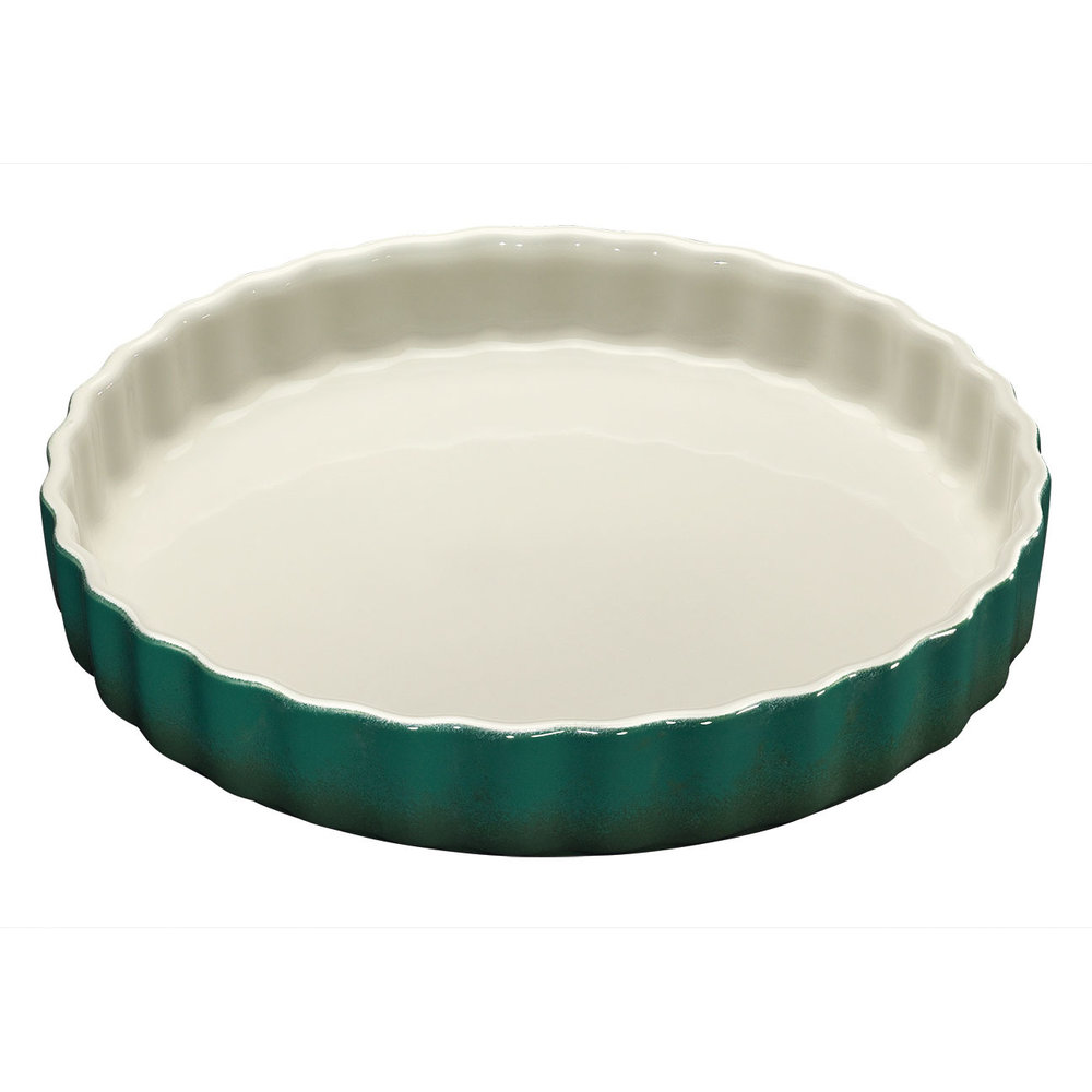Küchenprofi Ceramic tart pan / quiche dish 28cm green Küchenprofi Ceramic tart pan / quiche dish 28cm green