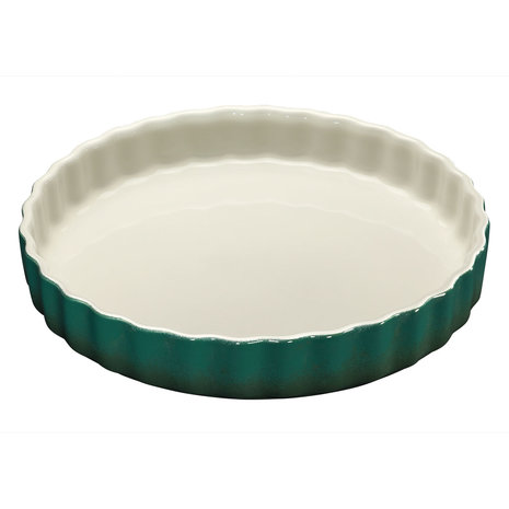Küchenprofi Ceramic tart pan / quiche dish 28cm green Küchenprofi Ceramic tart pan / quiche dish 28cm green