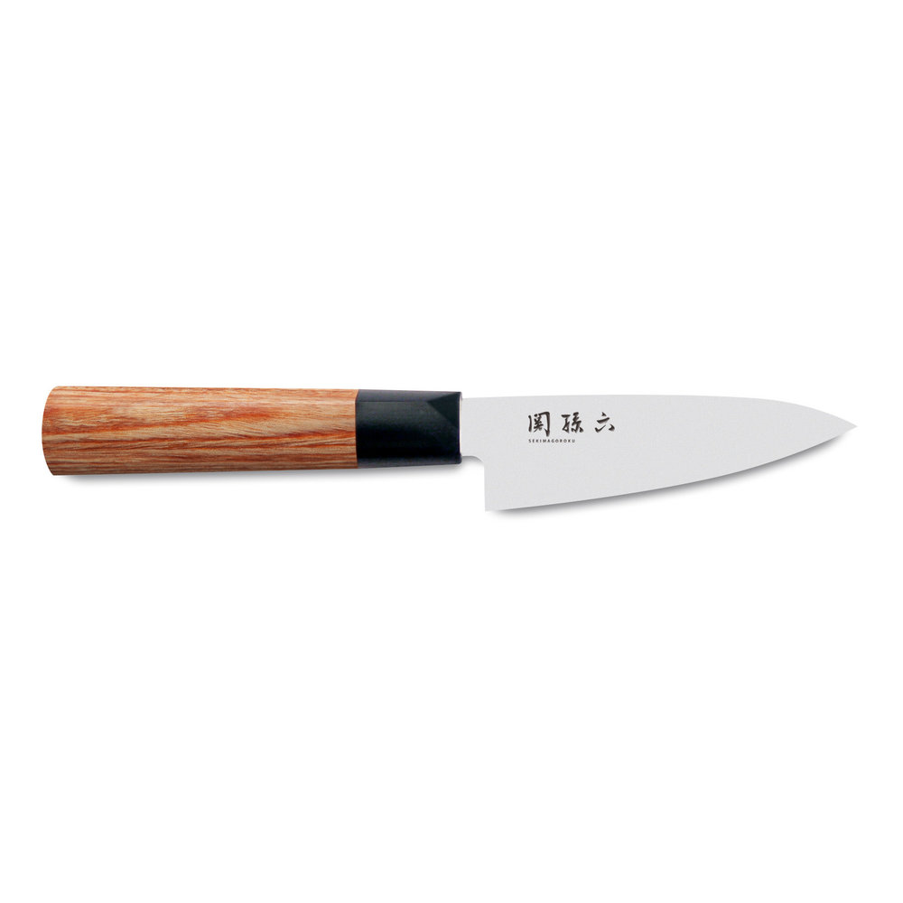 Kai Seki Magoroku Redwood paring knife 10cm Kai Seki Magoroku Redwood paring knife 10cm
