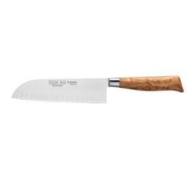 Burgvogel Santoku 18cm met kuiltjes
