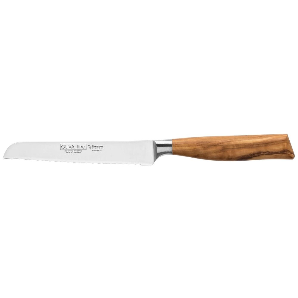 Burgvogel Oliva Line bread knife 13cm Burgvogel Oliva Line bread knife 13cm