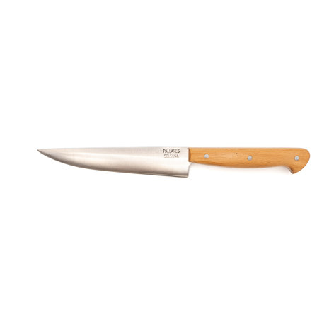 Pallares Solsona Aragon carbon steel kitchen knife 13cm with beech wood handle Pallares Solsona Aragon carbon steel kitchen knife 13cm with beech wood handle
