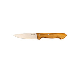 Pallares Solsona Kitchen knife olive wood 8cm carbon