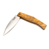 Pallares Solsona Busa pocket knife 8cm carbon olive wood