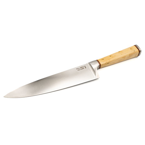 Pallares Solsona Forged stainless steel chef's knife 20cm with polished boxwood handle Pallares Solsona Forged stainless steel chef's knife 20cm with polished boxwood handle