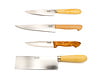 Carbon steel kitchen knives