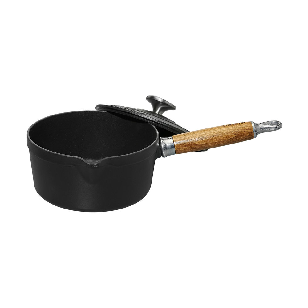 Chasseur Sauspan 16cm 1,2L met deksel Noir Chasseur Sauspan 16cm 1,2L met deksel Noir