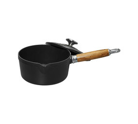 Chasseur Sauspan 16cm 1,2L met deksel Noir Chasseur Sauspan 16cm 1,2L met deksel Noir