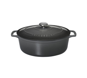 Chasseur Oval French oven 29cm 5,0L Caviar Chasseur Oval French oven 29cm 5,0L Caviar