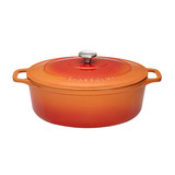 Chasseur Oval French oven 29cm 5,0L Orange Chasseur Oval French oven 29cm 5,0L Orange
