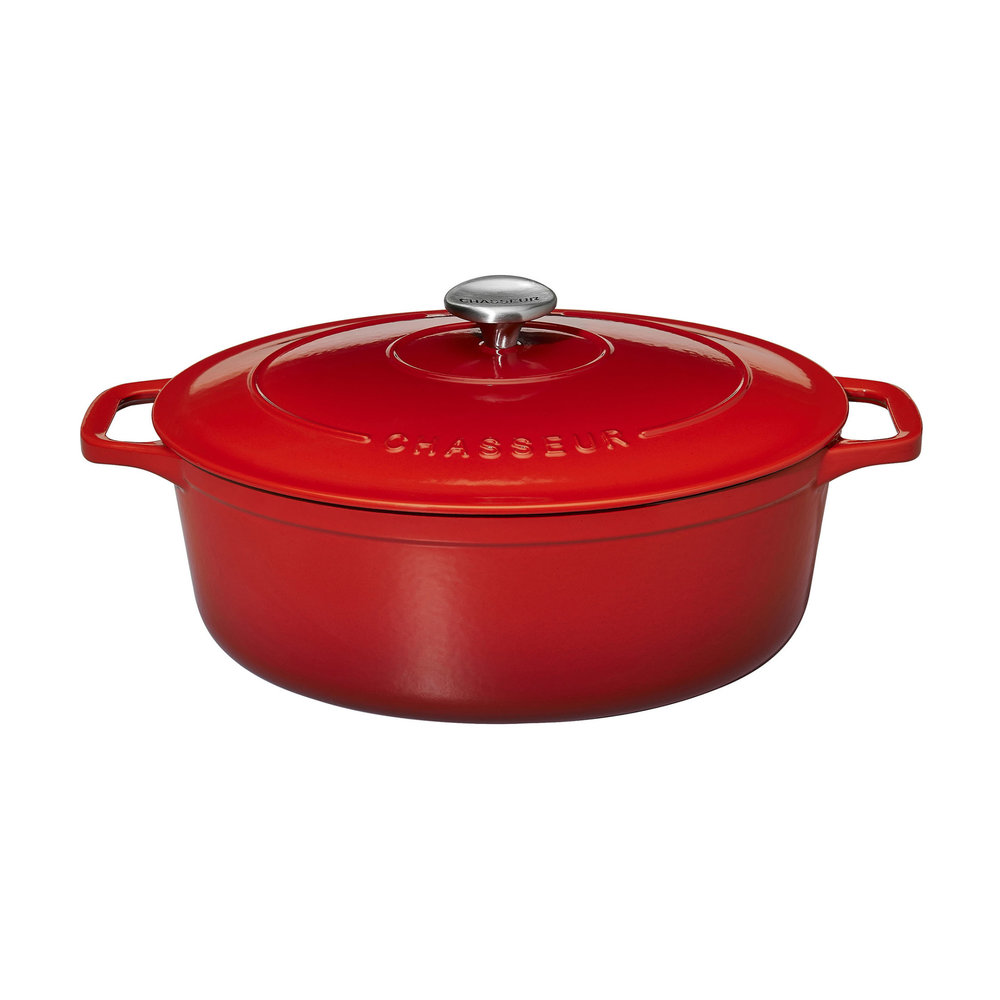Chasseur Cocotte ovaal 29cm  5,0L Rubis