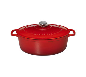 Chasseur Oval French oven 29cm 5,0L Rubis Chasseur Oval French oven 29cm 5,0L Rubis