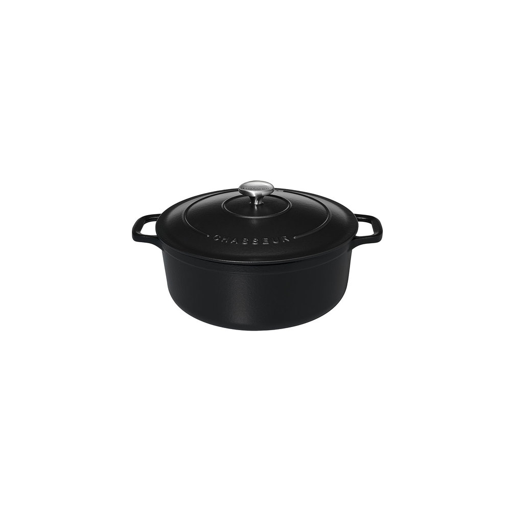 Chasseur Cocotte rond 16cm 1,4L Noir Chasseur Cocotte rond 16cm 1,4L Noir