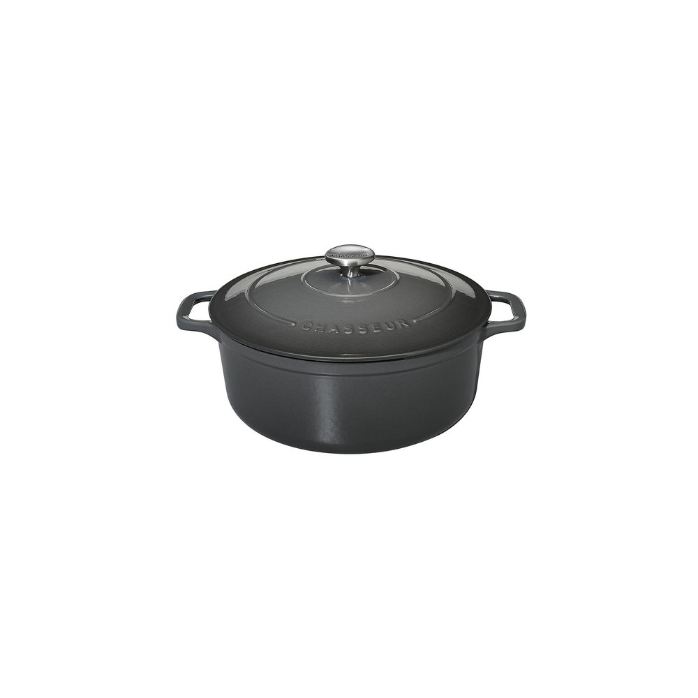Chasseur Cocotte rond 18cm 1,8L Caviar