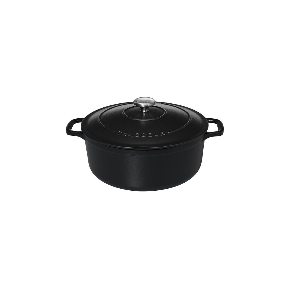 Chasseur Round French oven 18cm 1,8L Noir