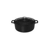Chasseur Cocotte rond 18cm 1,8L Noir