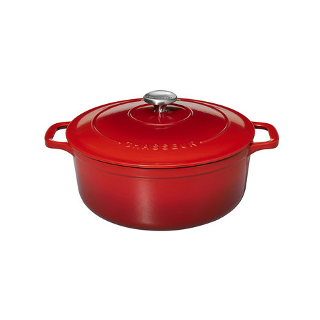Chasseur Round French oven 24cm 4,0L Rubis