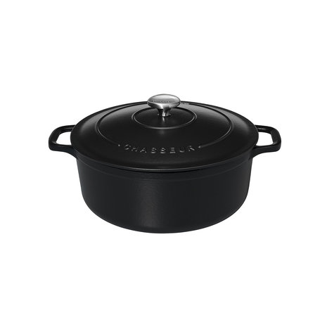 Chasseur Cocotte rond 24cm  4,0L Noir
