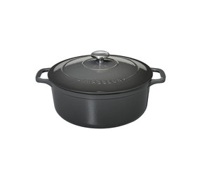 Chasseur Cocotte rond 24cm 4,0L Caviar Chasseur Cocotte rond 24cm 4,0L Caviar