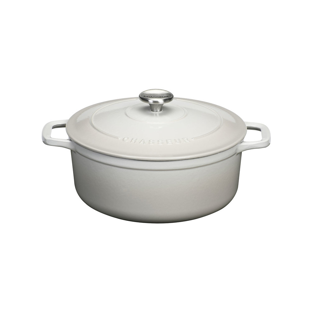 Chasseur Cocotte rond 24cm  4,0L Macadamia