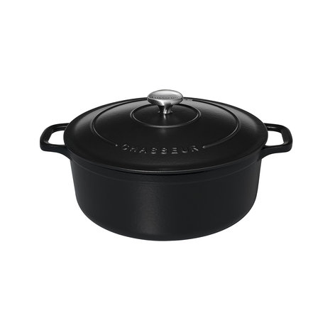 Chasseur Round French oven 26cm 5,0L Noir