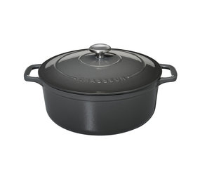 Chasseur Cocotte rond 28cm  6,1L Caviar