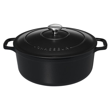 Chasseur Cocotte rond 32cm  8,8L Noir