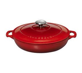 Chasseur Low round French oven 30cm 2,5L Rubis