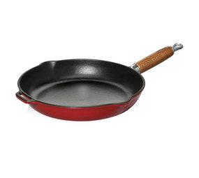 Chasseur Koekenpan 28cm met houten steel Rubis