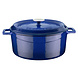 Lava Geëmailleerde gietijzeren braadpan 28cm 6.71L blauw