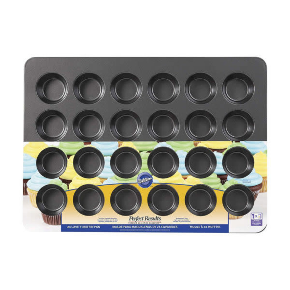 Wilton Non-stick XL muffin baking pan for 24 muffins Wilton Non-stick XL muffin baking pan for 24 muffins