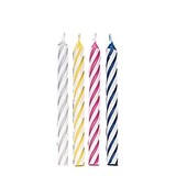 Wilton 24 striped candles Wilton 24 striped candles