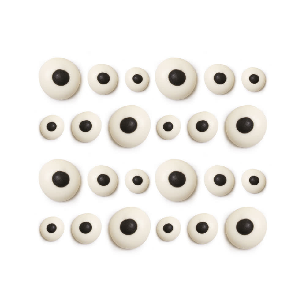 Decora 30 edible eyes of different sizes Decora 30 edible eyes of different sizes