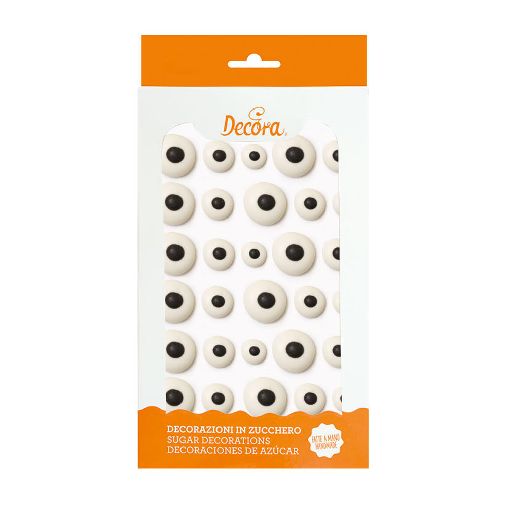 Decora 30 edible eyes of different sizes Decora 30 edible eyes of different sizes