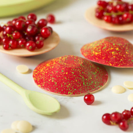 Decora Chocoladevorm polycarbonaat voor ronde schaaltjes