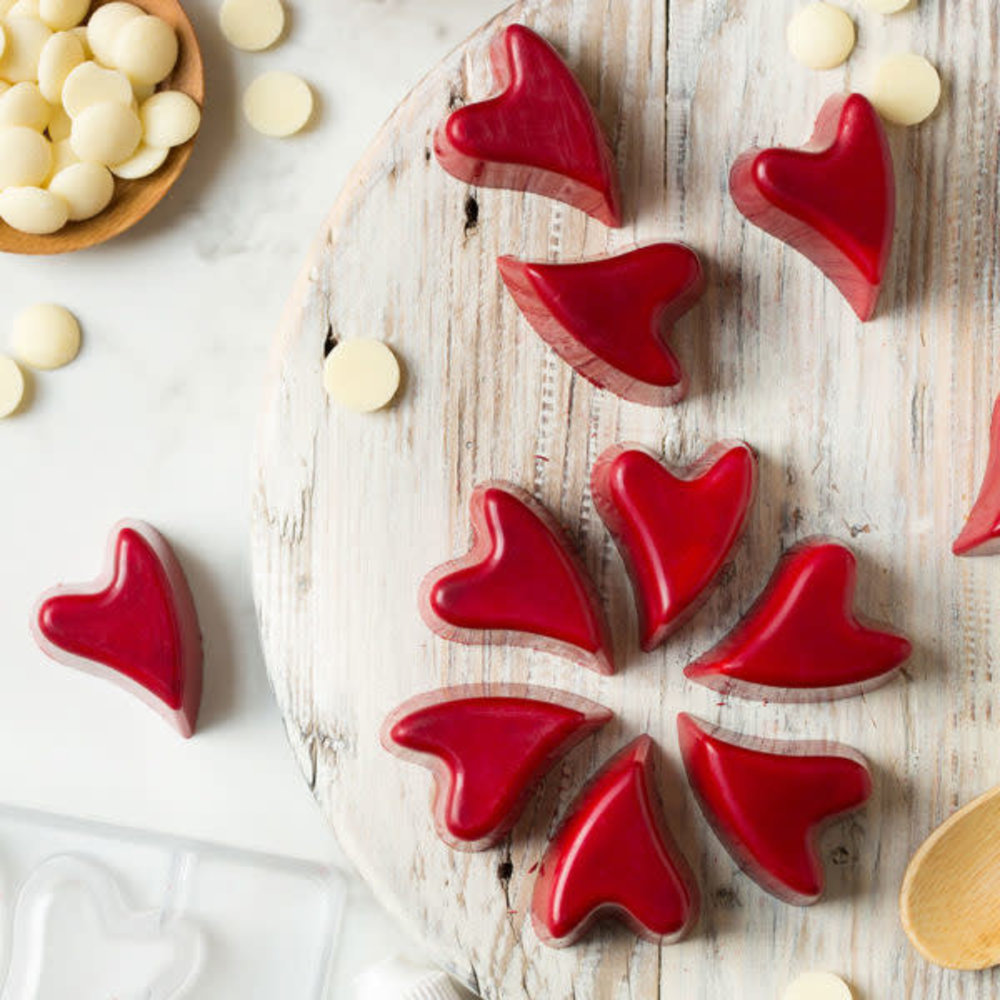 Decora Chocoladevorm polycarbonaat "Crazy heart"