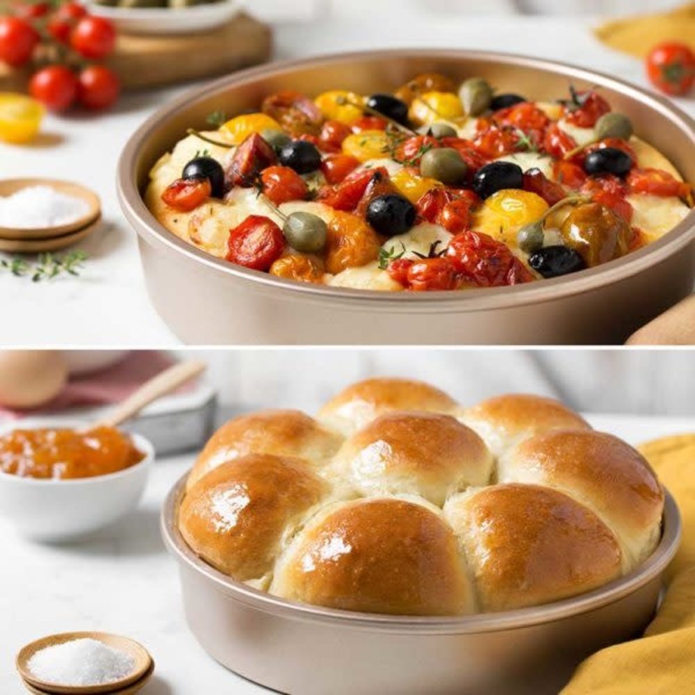 Decora Bakvorm rond 24x5cm met antikleeflaag