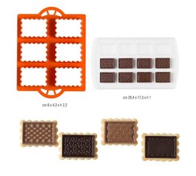 Decora Set voor chocoladekoekjes Decora Set voor chocoladekoekjes