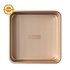 Antiaanbak vierkante cakevorm, 24,5 x 24,5 x 5,5 cm Antiaanbak vierkante cakevorm, 24,5 x 24,5 x 5,5 cm