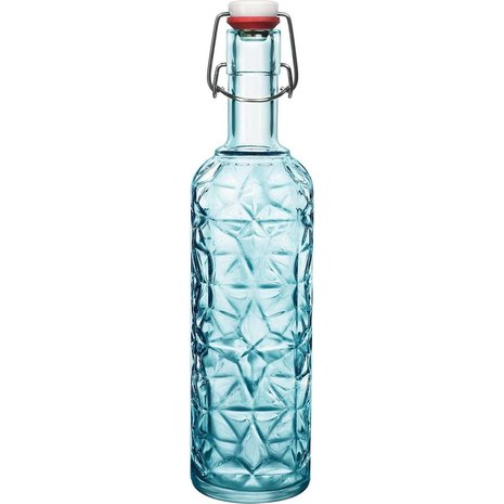 Swing-top bottle “Oriente” blue 1L